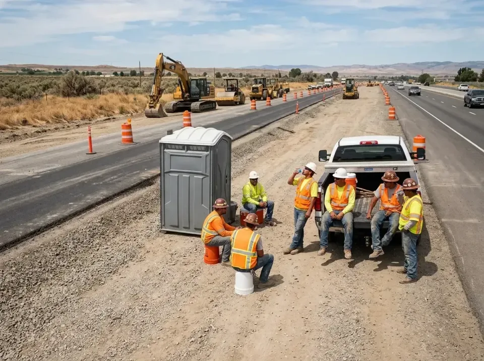 highway-road-construction-crew-007 — frequently asked questions, Porta Potty and Restroom Rentals in Boiling Springs, SC